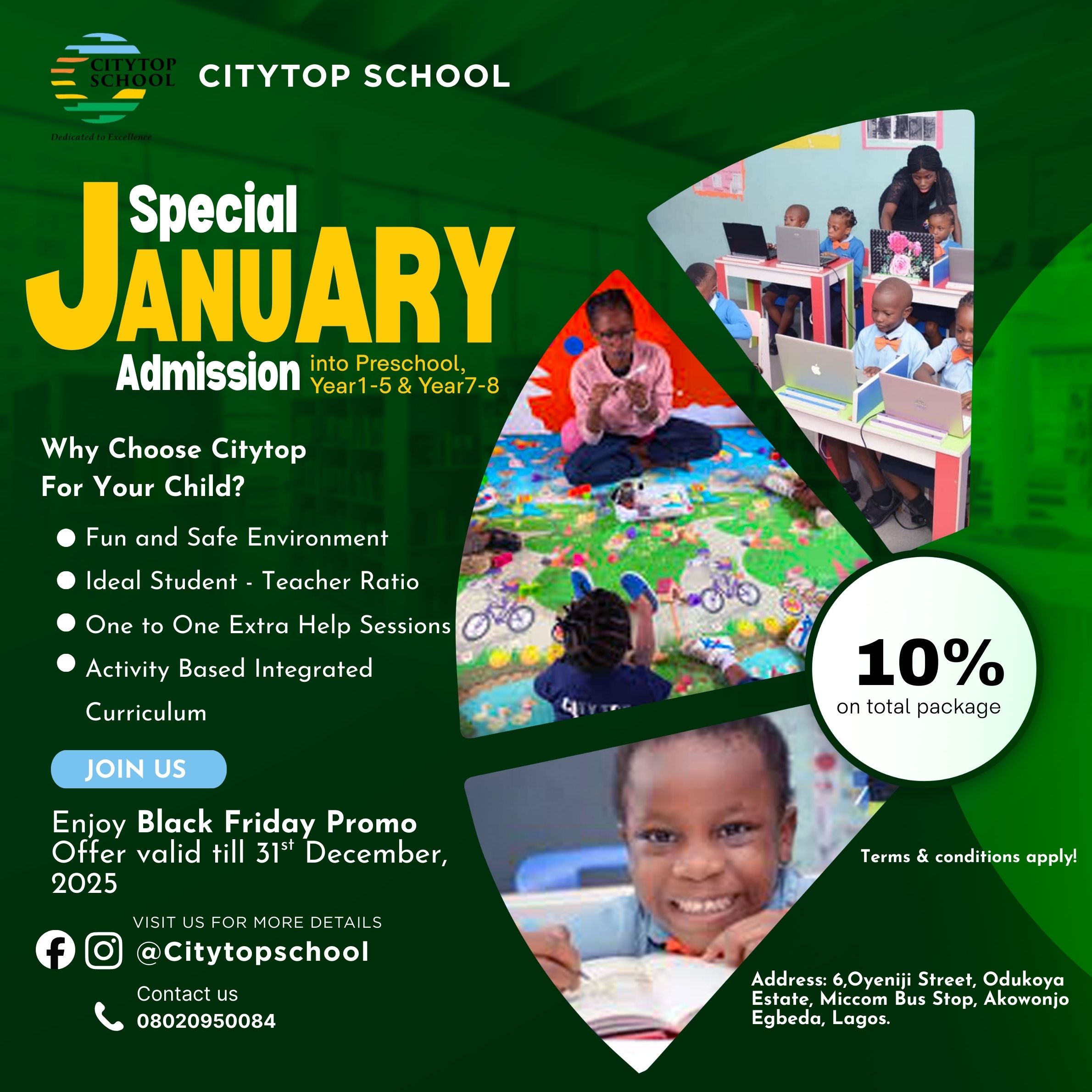 Giving your child the right education is one of the greatest gifts you can offer