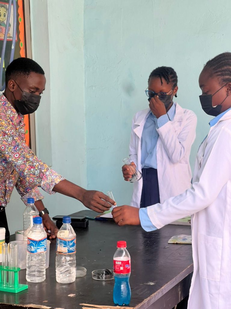Summer Science labortory work